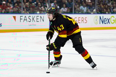 NHL: Detroit Red Wings at Vancouver Canucks