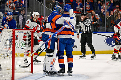 NHL: New Jersey Devils at New York Islanders