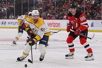 NHL: Nashville Predators at New Jersey Devils