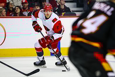 NHL: Carolina Hurricanes at Calgary Flames