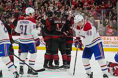 NHL: Montreal Canadiens at Carolina Hurricanes