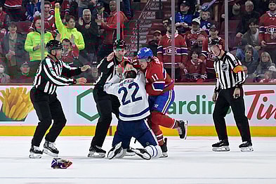 NHL: Toronto Maple Leafs at Montreal Canadiens