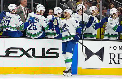 NHL: Vancouver Canucks at Vegas Golden Knights