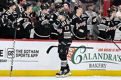 NHL: Ottawa Senators at New Jersey Devils