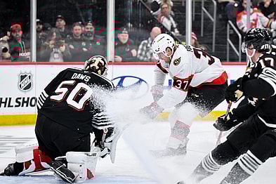 NHL: Ottawa Senators at New Jersey Devils