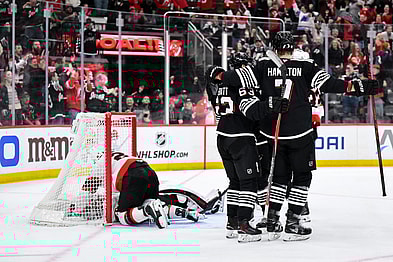 NHL: Ottawa Senators at New Jersey Devils