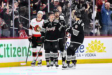 NHL: Ottawa Senators at New Jersey Devils