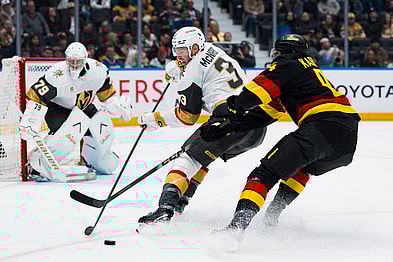 NHL: Vegas Golden Knights at Vancouver Canucks