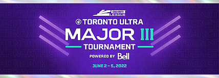 The first Call of Duty Major contested in Canada will be hosted by the Toronto Ultra at the Mattamy Athletic Centre in Toronto from June 2-5.