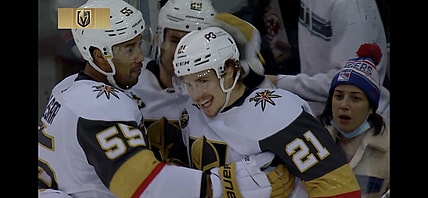 Brett Howden scores against former team New York Rangers (Photo Screenshot)