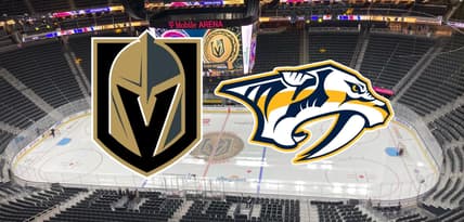 Vegas Golden Knights Nashville Predators HOME