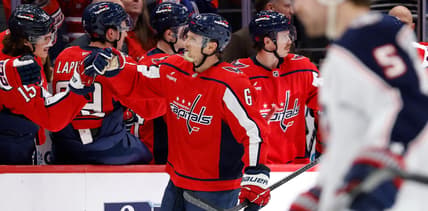 NHL: Columbus Blue Jackets at Washington Capitals