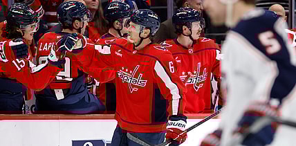 NHL: Columbus Blue Jackets at Washington Capitals