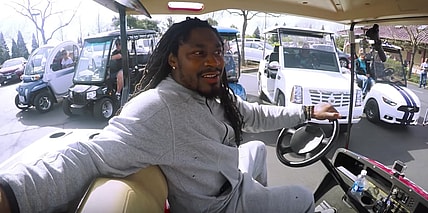 Marshawn Lynch Oakland Raiders Skittles