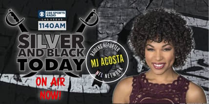mj acosta cbs sports radio silver and black today