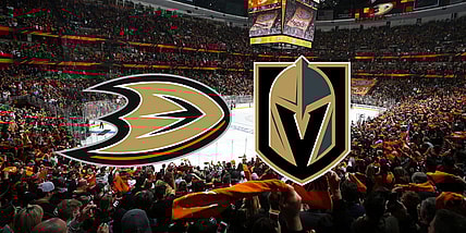 Vegas Golden Knights Anaheim Ducks AWAY