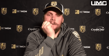 Robin Lehner postgame 11/22/2021 Vegas Golden Knights