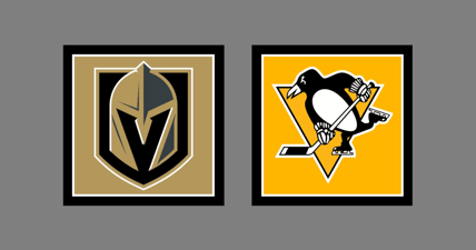 Vegas Golden Knights vs Pittsburgh Penguins AWAY Gameday Graphic
