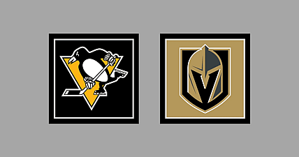Vegas Golden Knights Pittsburgh Penguins Gameday Graphic HOME