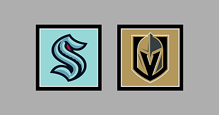 Vegas Golden Knights vs Seattle Kraken HOME Gameday Graphic