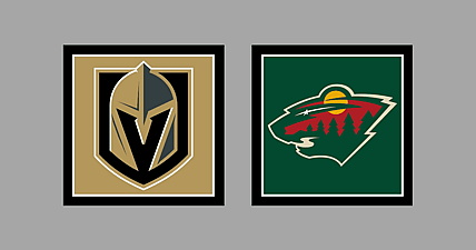 Vegas Golden Knights vs Minnesota Wild AWAY Gameday Graphic