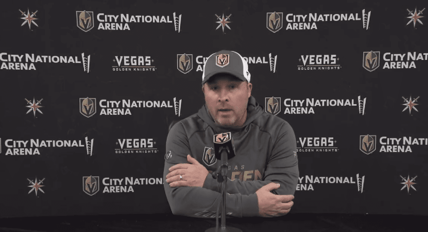 Steve Spott Vegas Golden Knights assistant coach (Photo/Screenshot- Vegas Golden Knights via Twitter)