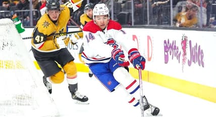 Nick Suzuki Montreal Canadiens Vegas Golden Knights Nolan Patrick (Photo- NHL Public Relations via Twitter)