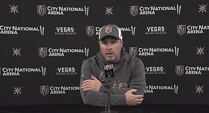 Steve Spott Vegas Golden Knights assistant coach (Photo/Screenshot- Vegas Golden Knights via Twitter)