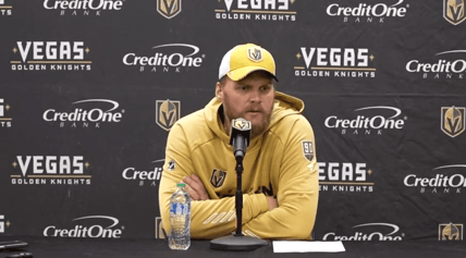 Robin Lehner Vegas Golden Knights Postgame Press Conference
