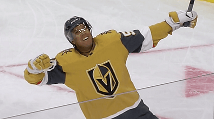 Keegan Kolesar First NHL Goal Vegas Golden Knights
