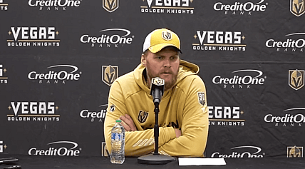 Robin Lehner Vegas Golden Knights Postgame Press Conference