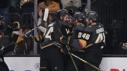 Paul Cotter First NHL Goal Vegas Golden Knights
