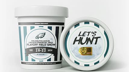 Philadelphia Eagles snow