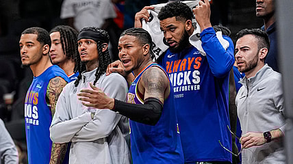 NBA: Playoffs-New York Knicks at Atlanta Hawks
