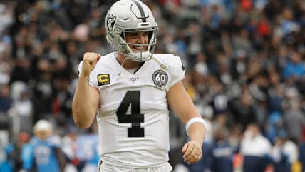 Derek Carr Las Vegas raiders chiefs Kobe Bryan