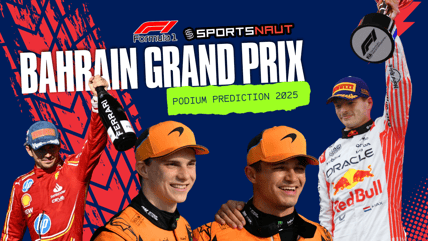 2025 Bahrain Grand Prix podium verstappen lando norris charles leclerc oscar piastri