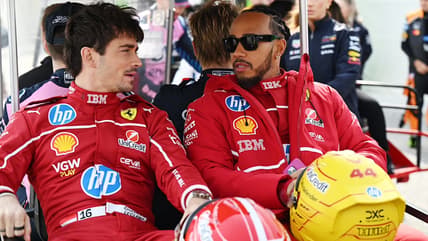 ferrari turmoil charles leclerc lewis hamilton