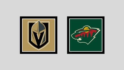 Vegas Golden Knights vs Minnesota Wild AWAY Gameday Graphic