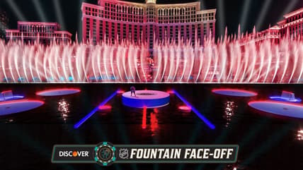 Vegas Golden Knights 2022 NHL-All Star Game Skills Competition Fountain Face-Off (Photo/NHL)