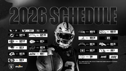 2026 Las Vegas Raiders schedule