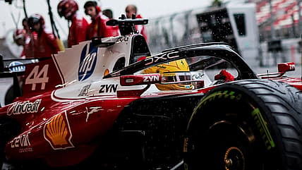 Formula 1 F1 Lewis Hamilton Ferrari Barcelona testing