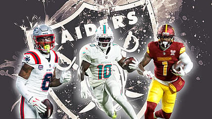 Las Vegas Raiders WR free agents