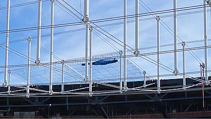 allegiant stadium roof las vegas raiders mick akers