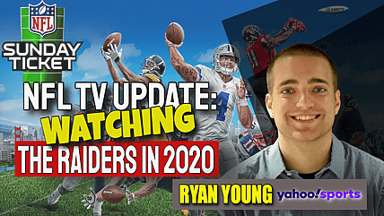 Raiders television nfl sunday ticket Ryan young