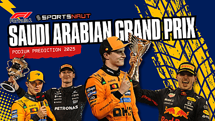 2025 Saudi Arabian GP podium prediction Lando Norris George Russell