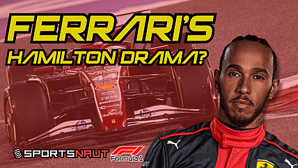 LEWIS HAMILTON Scuderia Ferrari Formula 1 F1 Sportsnaut