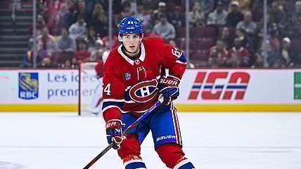 NHL: Preseason-Toronto Maple Leafs at Montreal Canadiens, defenceman David Reinbacher