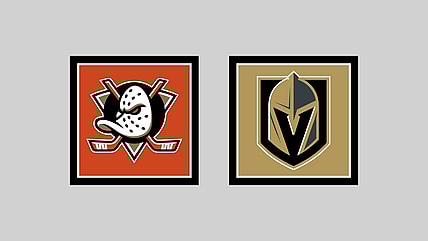 Vegas Golden Knights vs Anaheim Ducks HOME Gameday Graphic