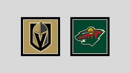 Vegas Golden Knights vs Minnesota Wild AWAY Gameday Graphic