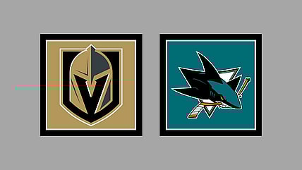 Vegas Golden Knights vs San Jose Sharks AWAY Gameday Graphic